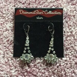 New rhinestone earrings